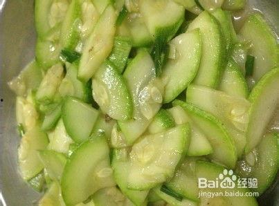 西葫芦瓜芯怎么吃