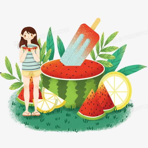 吃瓜少女创意摆件,吃瓜少女创意摆件，趣味生活新宠儿  第3张