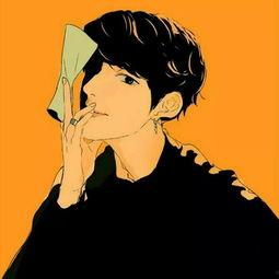 吃瓜简约头像男,男生头像新潮流  第3张